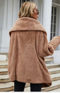 Veste Polaire Marron Pour Femme