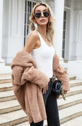 Veste Polaire Marron Pour Femme