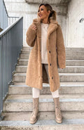 Veste Polaire Peluche Femme | Polaire Studio KAKI / S